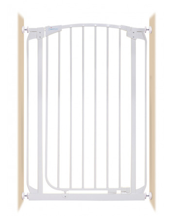 Chelsea Xtra-Tall Auto-Close Security Gate - White